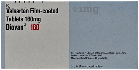 Diovan 160 Tablet image Diovan 160 Tablet image