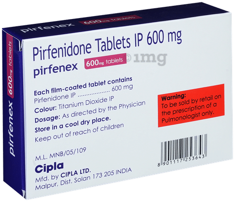 Pirfenex 600mg Tablet image