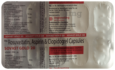 Sovast Gold 20 Capsule image