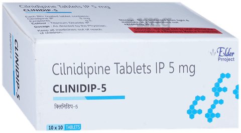 Clinidip 5mg Tablet image Clinidip 5mg Tablet image