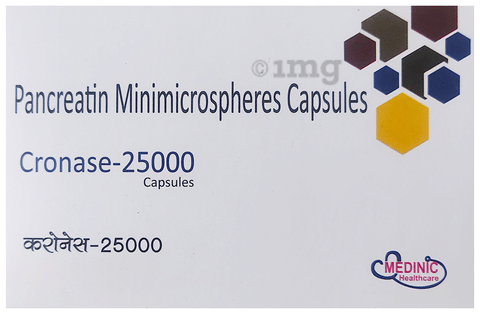 Cronase 25000 Capsule image Cronase 25000 Capsule image