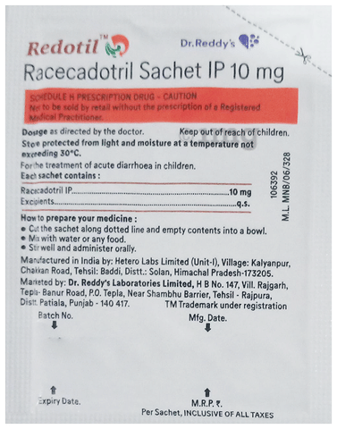 Redotil Sachet Pineapple image