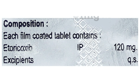Etorixob 120 Tablet image Etorixob 120 Tablet image