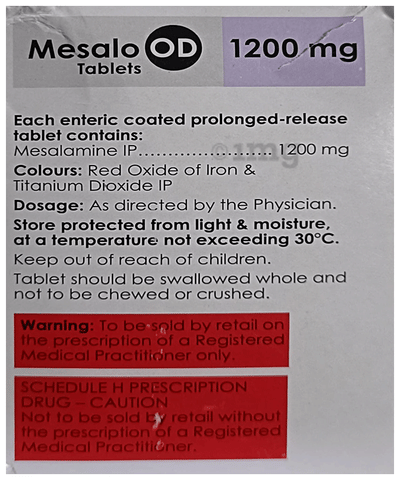 Mesalo OD Tablet image Mesalo OD Tablet image