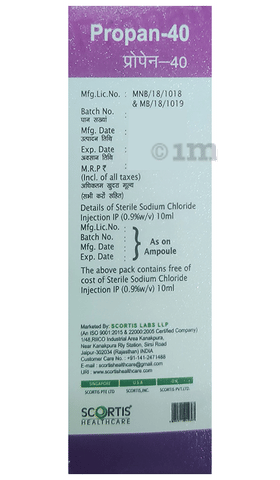 Propan 40 Injection image