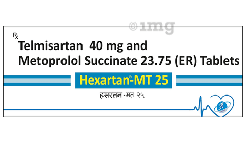 Hexartan-MT 25 Tablet ER image
