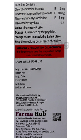 Farcof-D Syrup image