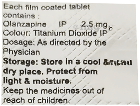 Olapin 2.5mg Tablet image Olapin 2.5mg Tablet image