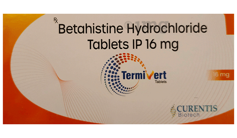 Termivert 16mg Tablet image Termivert 16mg Tablet image