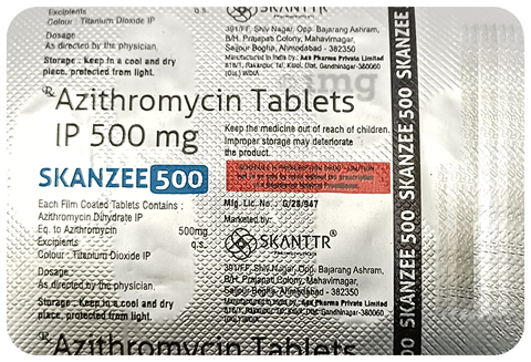 Skanzee 500 Tablet image