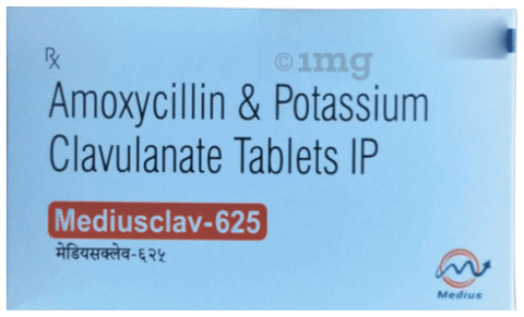 Mediusclav 625 Tablet image
