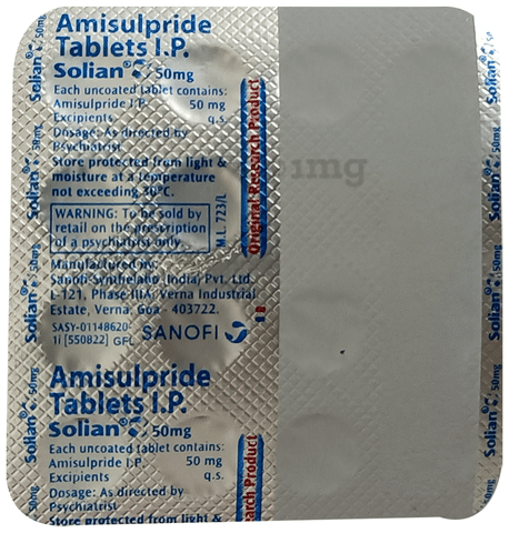 Solian 50mg Tablet image