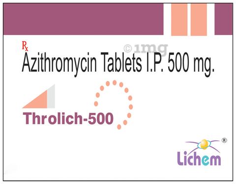 Throlich 500 Tablet image Throlich 500 Tablet image