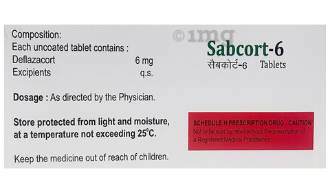 Sabcort 6 Tablet image