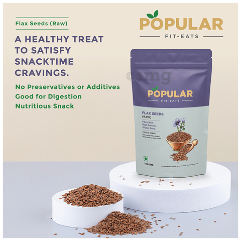 Popular Essentials Fit Eats Flax Seeds Raw 4