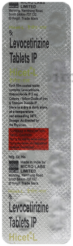 Hicet 5 mg hot sale