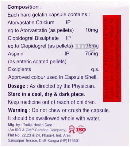 Atorinel DA 10 Capsule image