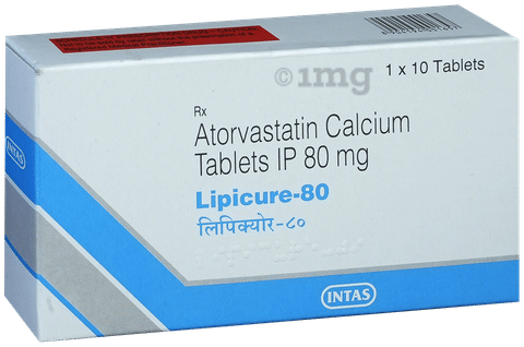 Lipicure 80 Tablet image