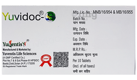 Yuvidoc-S Tablet image