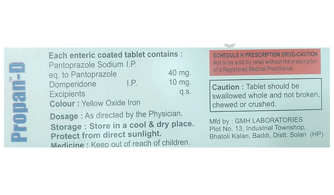 Propan-D Tablet image Propan-D Tablet image