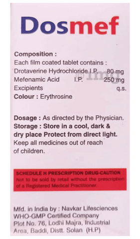 Dosmef Tablet image Dosmef Tablet image
