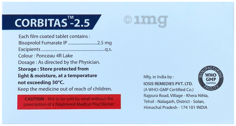 Corbitas 2.5 Tablet image