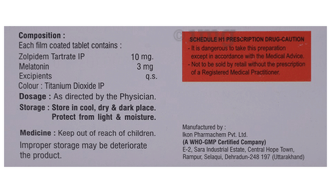 Zolpian 10 Tablet image Zolpian 10 Tablet image
