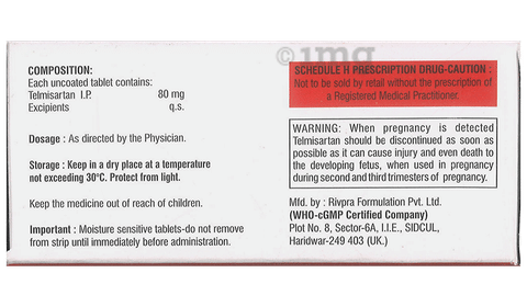 Telprotect 80 Tablet image