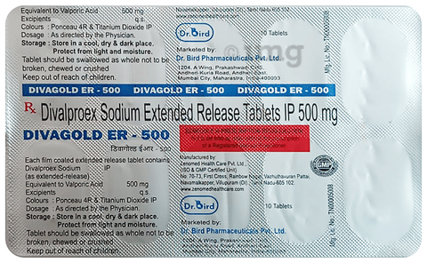 Divagold ER 500 Tablet image Divagold ER 500 Tablet image