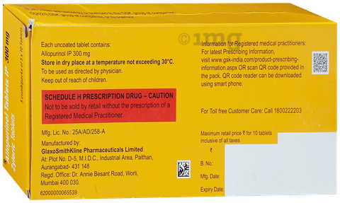 Zyloric 300 Tablet image Zyloric 300 Tablet image