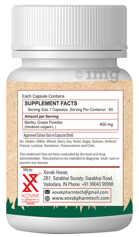 Pharmtech Barley Grass Capsule image Pharmtech Barley Grass Capsule image