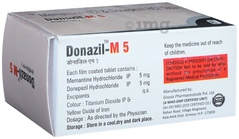 Donazil M 5mg/5mg Tablet
