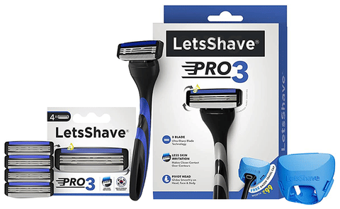 LetsShave Pro 3 Razor Shaving Kit image