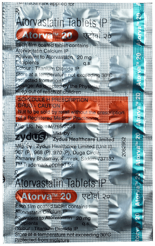 Atorva 20 Tablet image