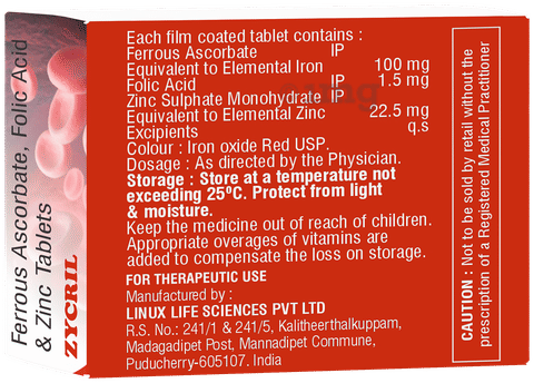 Zycril Tablet image