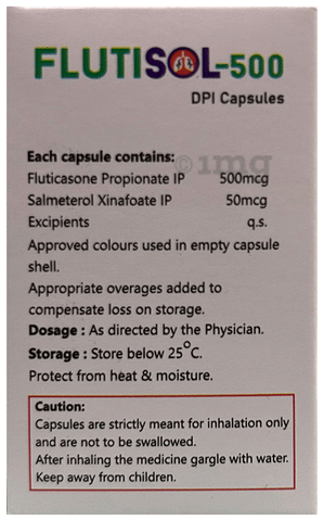 Flutisol 500 DPI Capsule image