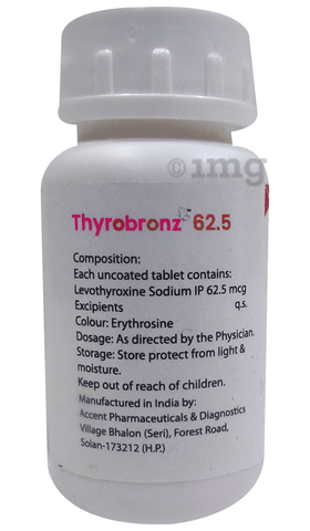 Thyrobronz 62.5 Tablet image