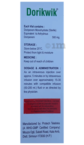 Dorikwik Injection image