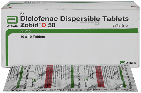 Zobid D 50 Tablet DT image