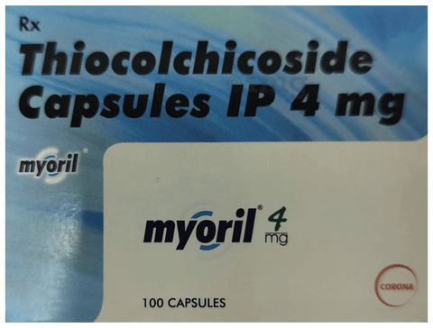 Myoril 4mg Capsule image