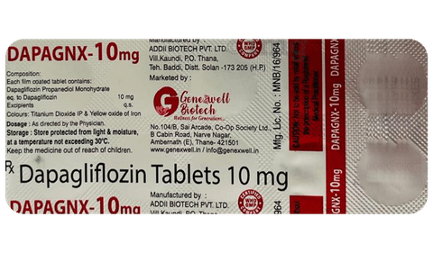 Dapagnx 10 Tablet image Dapagnx 10 Tablet image