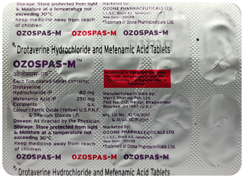Ozospas-M Tablet image