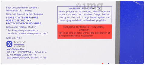 Telday 80 Tablet image