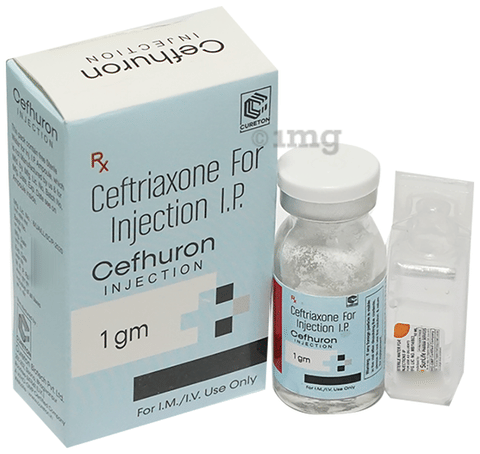 Cefhuron 1gm Injection image