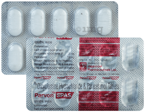 Parvon Spas Tablet