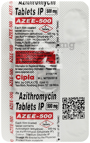 Azee 500 Tablet image Azee 500 Tablet image