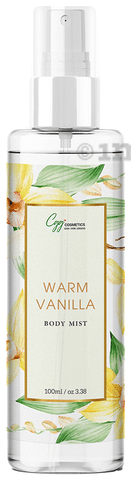 Warm vanilla body mist deals