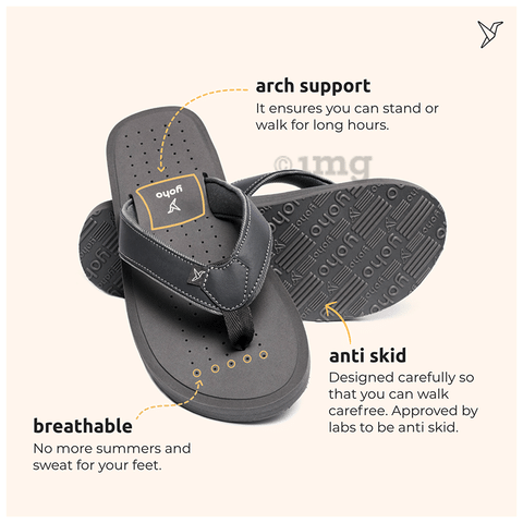 Best arch support slippers sales for men
