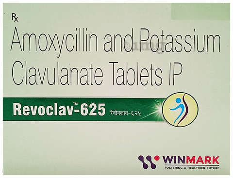 Revoclav 625 Tablet image