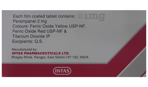 Perampa 2mg Tablet image